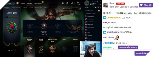 LMHT: Vừa mới bước sang máy chủ Bắc Mỹ, cựu tuyển thủ của KT Rolster rớt thẳng xuống rank Sắt 4 2