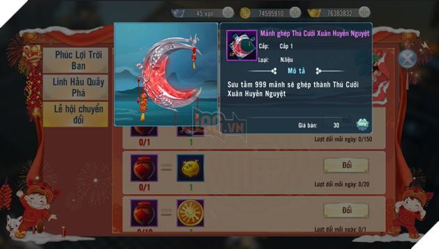 Có gì “hot” trong bản update tiếp theo của Nhất Kiếm Giang Hồ Hoa Sơn Luận Kiếm Liên Server? 10