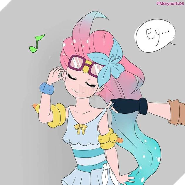 Fan Art - Liên Minh Huyền Thoại khi Neeko diễn Bách Hợp cực tinh nghịch !