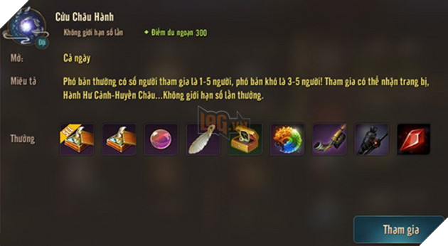 Kiếm Thế Mobile: Hướng dẫn cách tham gia Cửu Châu Hành nhận ngay trang bị giá trị 4