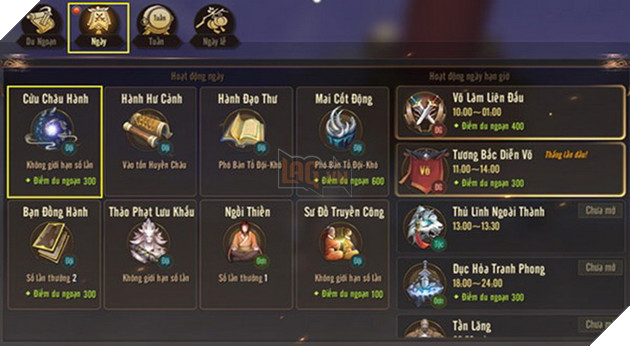 Kiếm Thế Mobile: Hướng dẫn cách tham gia Cửu Châu Hành nhận ngay trang bị giá trị 2