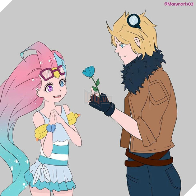 Fan Art - Liên Minh Huyền Thoại khi Neeko diễn Bách Hợp cực tinh nghịch ! 2