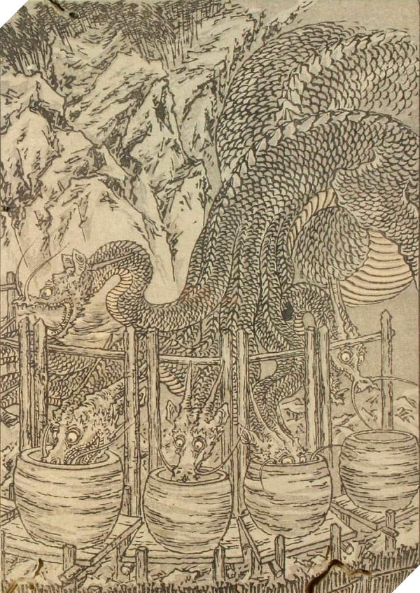 Huyền thoại quái vật rắn 8 đầu 8 đuôi ở Nhật Bản 8