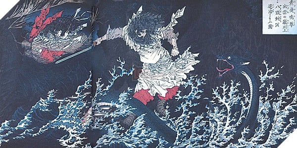 Huyền thoại quái vật rắn 8 đầu 8 đuôi ở Nhật Bản 10