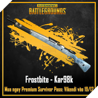 PUBG - Tổng hợp toàn bộ Skin vũ khí và trang phục trong sự kiện Survivor Pass: Vikendi 14