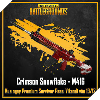 PUBG - Tổng hợp toàn bộ Skin vũ khí và trang phục trong sự kiện Survivor Pass: Vikendi 15