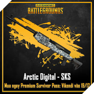 PUBG - Tổng hợp toàn bộ Skin vũ khí và trang phục trong sự kiện Survivor Pass: Vikendi 16