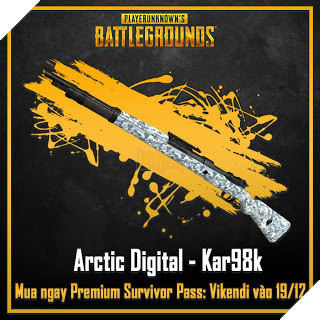 PUBG - Tổng hợp toàn bộ Skin vũ khí và trang phục trong sự kiện Survivor Pass: Vikendi 17