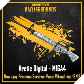 PUBG - Tổng hợp toàn bộ Skin vũ khí và trang phục trong sự kiện Survivor Pass: Vikendi 19