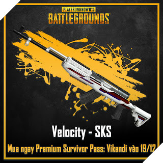 PUBG - Tổng hợp toàn bộ Skin vũ khí và trang phục trong sự kiện Survivor Pass: Vikendi 21