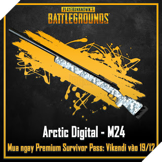 PUBG - Tổng hợp toàn bộ Skin vũ khí và trang phục trong sự kiện Survivor Pass: Vikendi 29