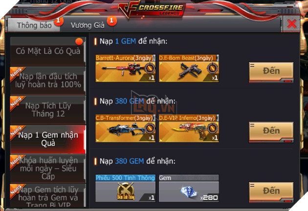 CrossFire Legends: Đồng hành Chung Kết cùng ĐTQG Việt Nam nhận ngay vũ khí cận chiến VIP miễn phí 4