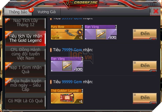 CrossFire Legends: Đồng hành Chung Kết cùng ĐTQG Việt Nam nhận ngay vũ khí cận chiến VIP miễn phí 7