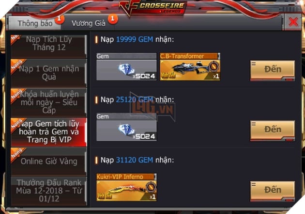 CrossFire Legends: Đồng hành Chung Kết cùng ĐTQG Việt Nam nhận ngay vũ khí cận chiến VIP miễn phí 8