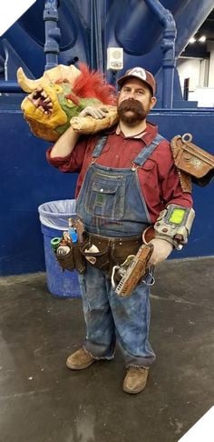 Cùng ngắm những tác phẩm cosplay Mario trông ngầu nhất quả đất - Ảnh 11.