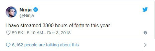 Chăm chỉ như Ninja, stream 80 tiếng mỗi tuần để giữ vững vị thế số 1 - Ảnh 2.