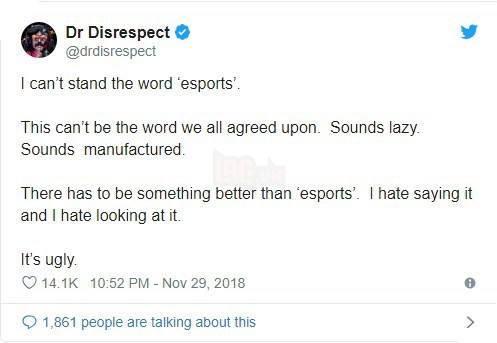 Dr Disrespect: Đừng bao giờ nhắc tới eSports trước mặt tôi - Ảnh 2.