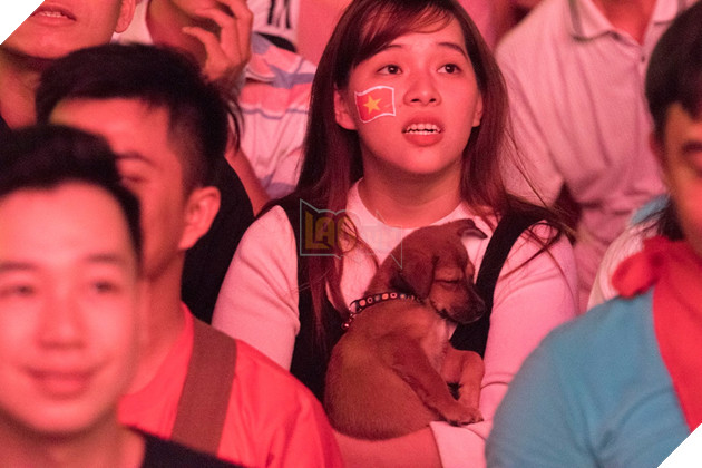 Đồng hành cùng dòng bão người chúc mừng đại thắng của đội tuyển Việt Nam 39