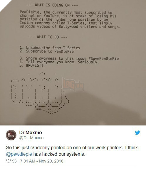 Fan của PewDiePie ngày càng quá đáng, lần này hack luôn cả tờ báo hàng đầu thế giới Wall Street Journal - Ảnh 2.