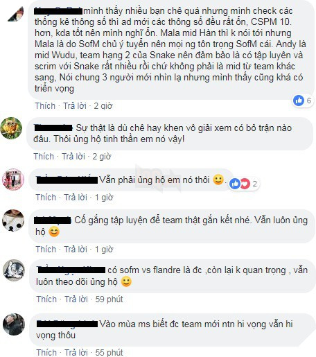Phản ứng của fan hâm mộ trước những đồng đội mới vô danh của SofM: Snake Esports đổi tên thành No Hope Esports được rồi - Ảnh 4.