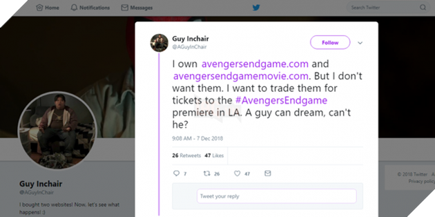 Sau Cú lừa thế kỷ - đánh tên miền Avengers 4 lại ra Deadpool, tác giả đã được nhận món quà cực khủng từ Ryan Reynolds - Ảnh 3.