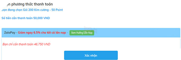 Hướng dẫn cách nạp thẻ, nạp kim cương cho những game thủ Zing Speed Mobile  2