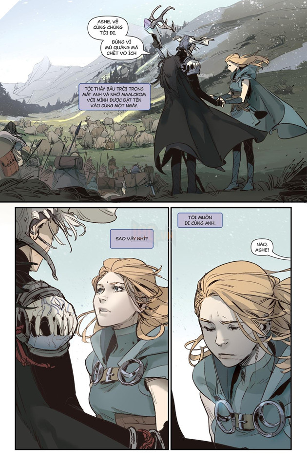 Truyện tranh Liên Minh Huyền Thoại: Ashe Chiến Mẫu Phần 1 Tiếng Việt 19