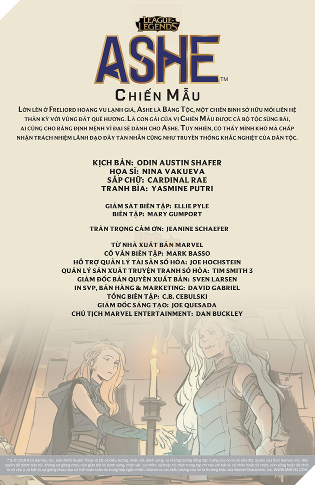 Truyện tranh Liên Minh Huyền Thoại: Ashe Chiến Mẫu Phần 1 Tiếng Việt 2
