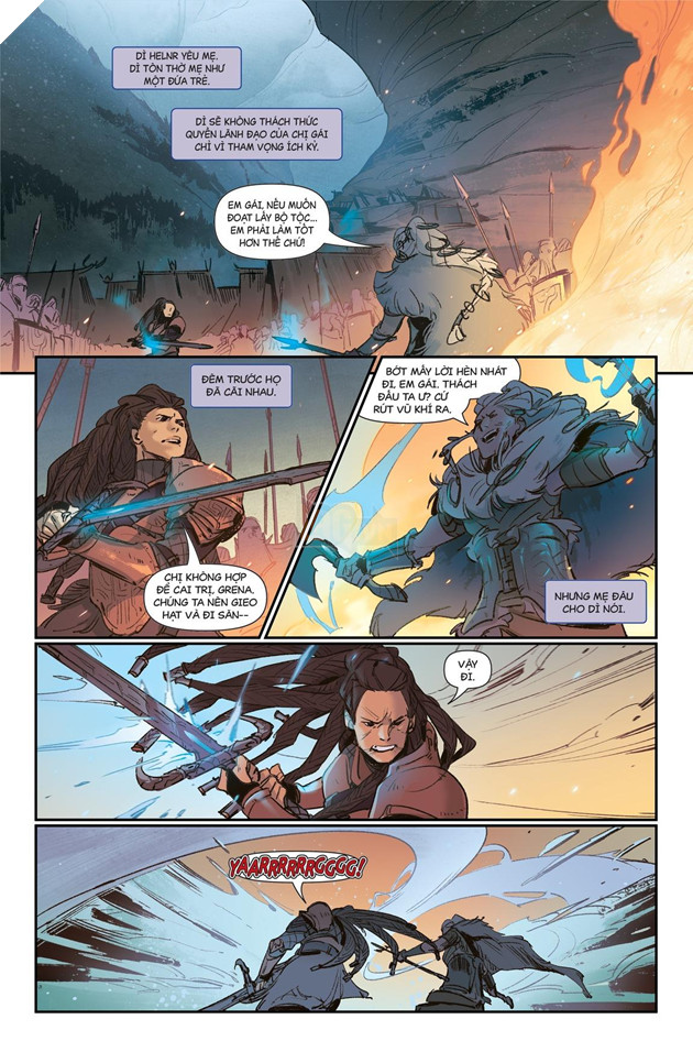 Truyện tranh Liên Minh Huyền Thoại: Ashe Chiến Mẫu Phần 1 Tiếng Việt 4