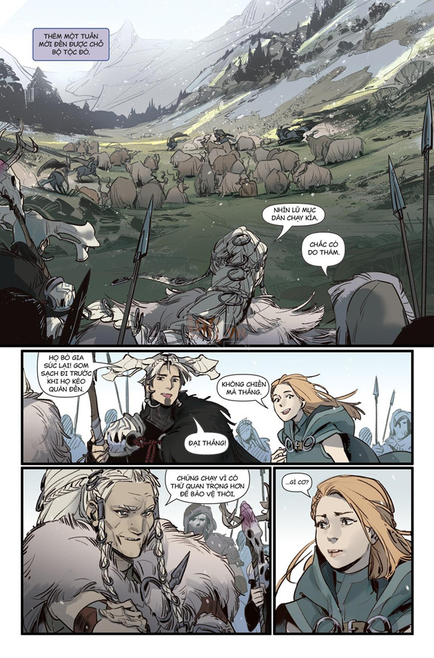 Truyện tranh Liên Minh Huyền Thoại: Ashe Chiến Mẫu Phần 1 Tiếng Việt 14