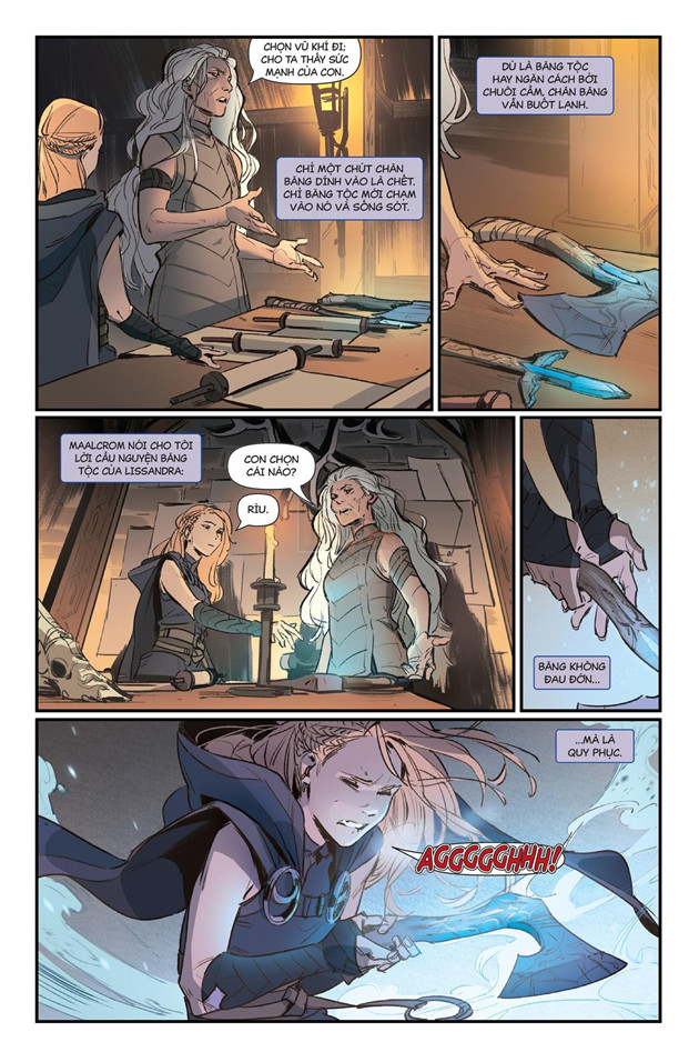 Truyện tranh Liên Minh Huyền Thoại: Ashe Chiến Mẫu Phần 1 Tiếng Việt 9