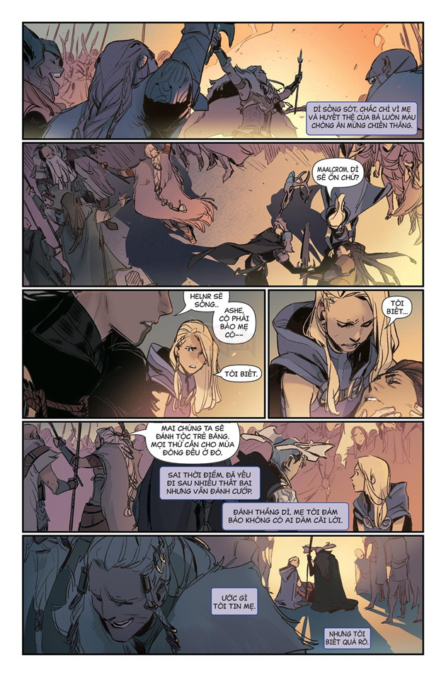 Truyện tranh Liên Minh Huyền Thoại: Ashe Chiến Mẫu Phần 1 Tiếng Việt 6