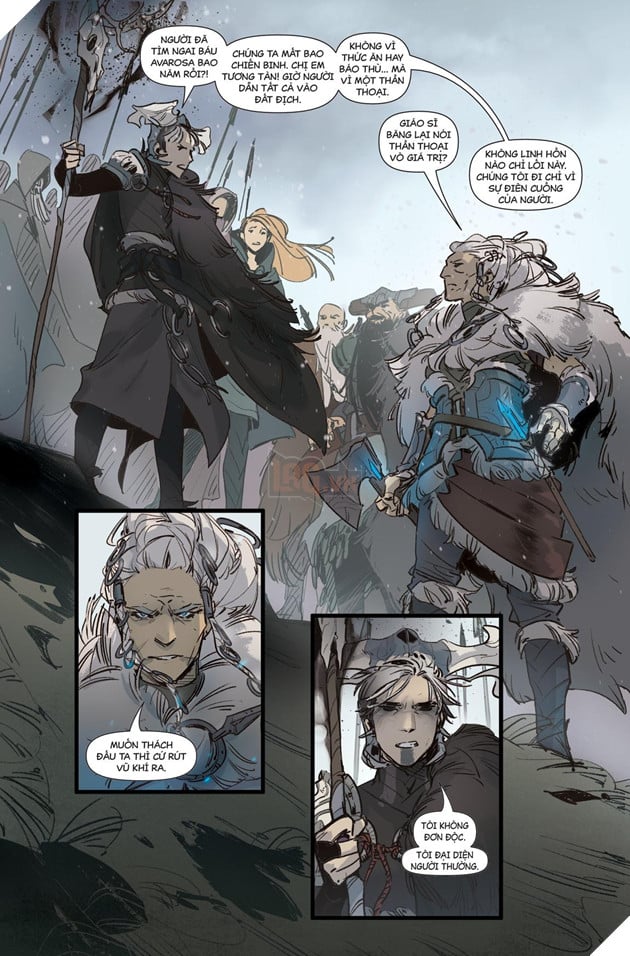 Truyện tranh Liên Minh Huyền Thoại: Ashe Chiến Mẫu Phần 1 Tiếng Việt 16