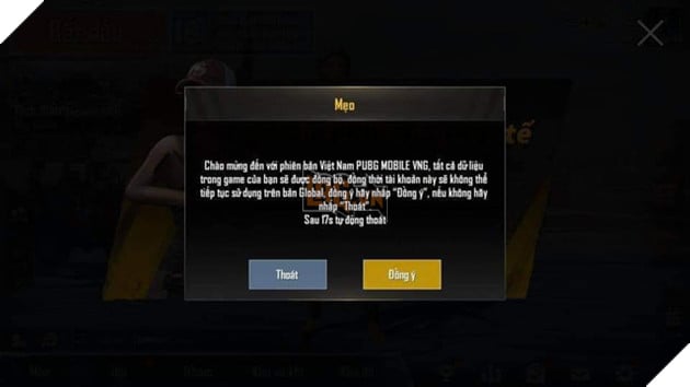 PUBG Mobile VNG: Bắt bạn Người ấy và tôi em chọn ai , chơi bản Việt Nam thì không chơi được bản Quốc tế nữa