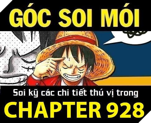 One Piece 928 Spoiler - xăm soi những chi tiết bất ngờ trong truyện
