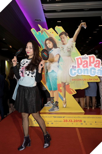 Thái Hòa và Kaity Nguyễn đẹp rạng ngời nhân dịp ra mắt Hop Báo Hồn Papa da con gái  28