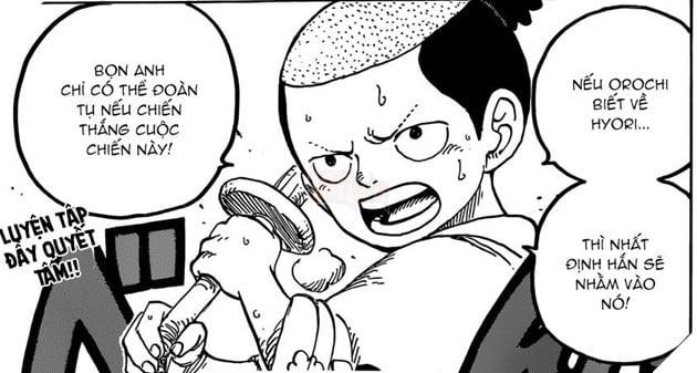 Spoiler One Piece Tập 929 Bản Raw/Scan: Luffy Tập Trung Thoát Ngục,  Komurasaki Và Momonosuke Là 2 Anh Em?
