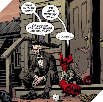 16 điều thí vị chỉ fan cuồng mới có thể soi ra trong trailer Hellboy 2019 - Ảnh 6. 16 điều thí vị chỉ fan cuồng mới có thể soi ra trong trailer Hellboy 2019 - Ảnh 6.