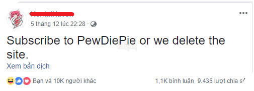 Web phim hoạt hình 18+ nổi tiếng đóng cửa để kêu gọi sub cho PewDiePie - Ảnh 2. Web phim hoạt hình 18+ nổi tiếng đóng cửa để kêu gọi sub cho PewDiePie - Ảnh 2.