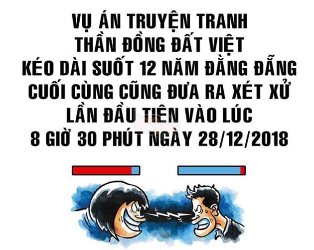 Tac gia goc cua Tác giả gốc của Thần Đồng Đất Việt khởi kiện giành quyền sở hữu sau 12 năm dài ức chế