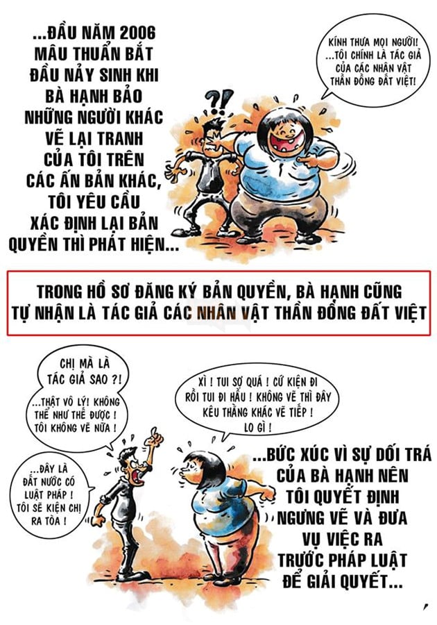Tac gia goc cua Tác giả gốc của Thần Đồng Đất Việt khởi kiện giành quyền sở hữu sau 12 năm dài ức chế 6