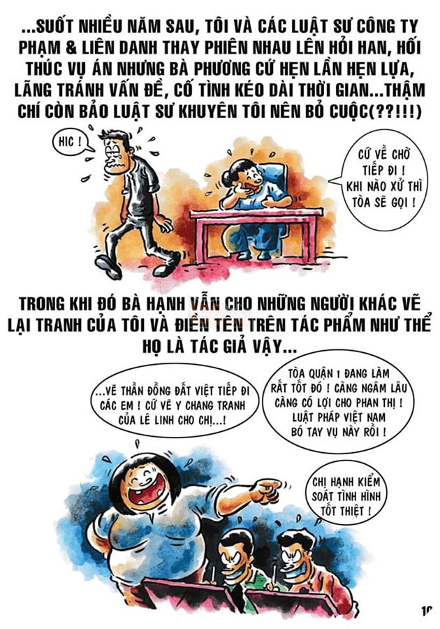 Tac gia goc cua Tác giả gốc của Thần Đồng Đất Việt khởi kiện giành quyền sở hữu sau 12 năm dài ức chế 12