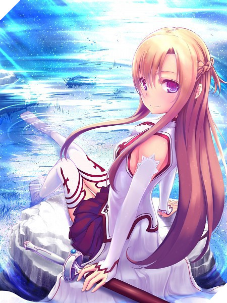 Ngắm bộ fan art cực chất lượng về Asuna, cô nàng nữ chính xinh đẹp của Sword Art Online - Ảnh 9. Ngắm bộ fan art cực chất lượng về Asuna, cô nàng nữ chính xinh đẹp của Sword Art Online - Ảnh 9.