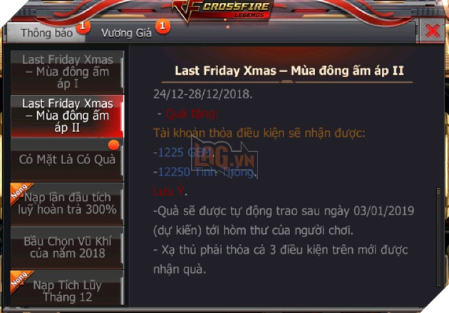 CrossFire Legends: Don chao su tro lai cua game thu cu cung vo van GEM va su kien nap 1 duoc 2 2 CrossFire Legends: Đón chào sự trở lại của game thủ cũ cùng vô vàn GEM và sự kiện nạp 1 được 2 2