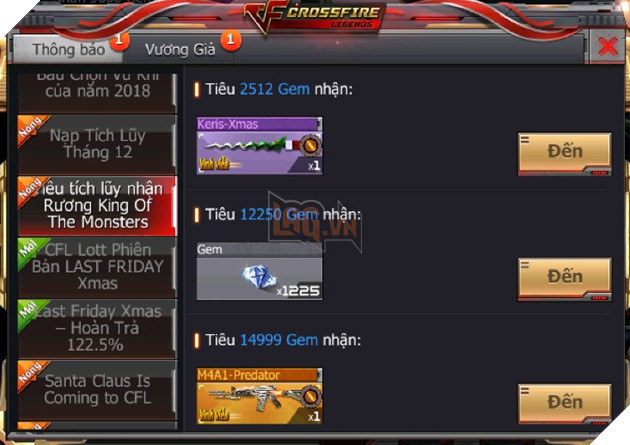 CrossFire Legends: Don chao su tro lai cua game thu cu cung vo van GEM va su kien nap 1 duoc 2 4 CrossFire Legends: Đón chào sự trở lại của game thủ cũ cùng vô vàn GEM và sự kiện nạp 1 được 2 4