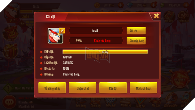 HƯỚNG DẪN NHẬP GIFTCODE MT Tam Quốc với những phần quà hấp dẫn 2