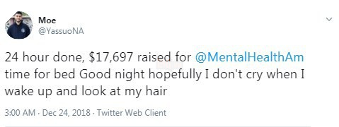 Yassuo stream liên tục 24 tiếng đồng hồ ngay trong ngày Giáng sinh, mệt mỏi đến nỗi ngủ gục để kêu gọi quyên góp từ thiện - Ảnh 3.