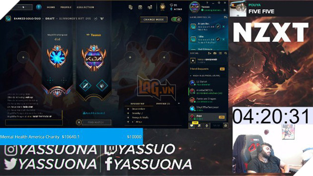 Yassuo stream liên tục 24 tiếng đồng hồ ngay trong ngày Giáng sinh, mệt mỏi đến nỗi ngủ gục để kêu gọi quyên góp từ thiện - Ảnh 2.