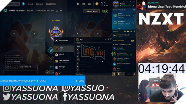 Yassuo stream liên tục 24 tiếng đồng hồ ngay trong ngày Giáng sinh, mệt mỏi đến nỗi ngủ gục để kêu gọi quyên góp từ thiện - Ảnh 1.