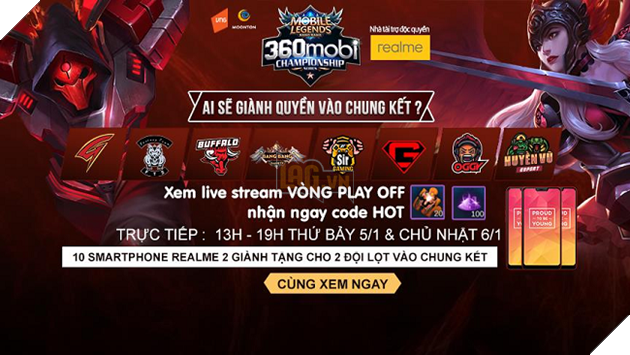 Cung cho don Chung ket Quoc gia Mobile Legends Bang Bang VNG tai Dai hoi 360Mobi Cùng chờ đón Chung kết Quốc gia Mobile Legends Bang Bang VNG tại Đại hội 360Mobi